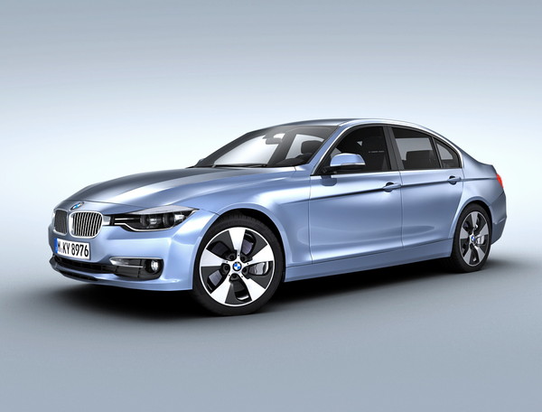 BMW 3 Series F30 (2012) 3D Models